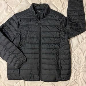 Men's Packable Lightweight Water-Resistant Puffer Jacket XXL, very warm!